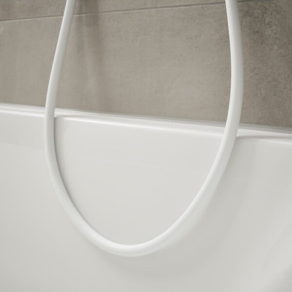 HANSGROHE - Flexible de douche 1,25 m HANSGROHE Isiflex blanc mat - large