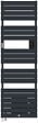 THERMOR - Sèche serviettes mixte Riviera 2 Thermor - 2000W - Avec soufflerie - Gris ardoise - vignette