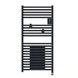 THERMOR - Sèche-serviettes connecté Riva 5 avec soufflerie 2000W Noir carbone - THERMOR - 471643 - vignette