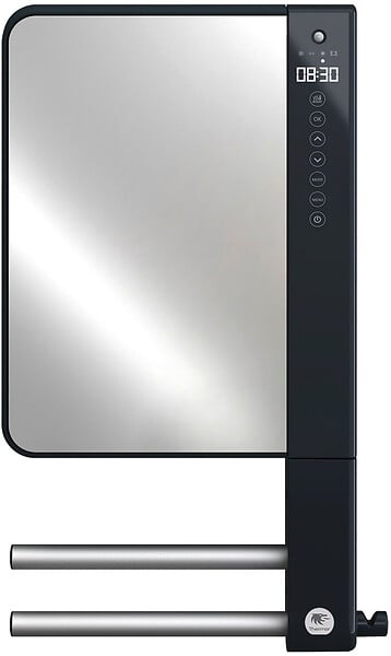 THERMOR - Radiateur sèche serviettes - Illico 3 - Avec soufflerie - 1800W - Miroir - large