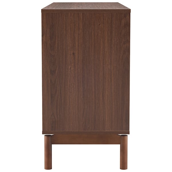 HAPPY GARDEN - Buffet en bois foncé 120cm SARAH - large