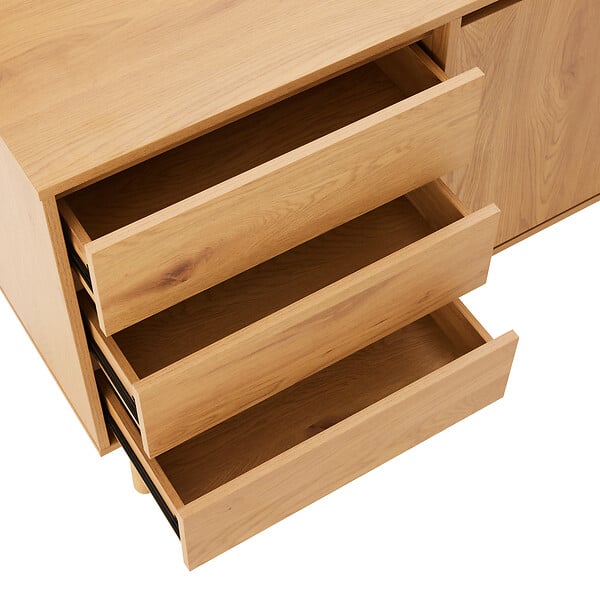 HAPPY GARDEN - Buffet en bois 160cm SARAH - large