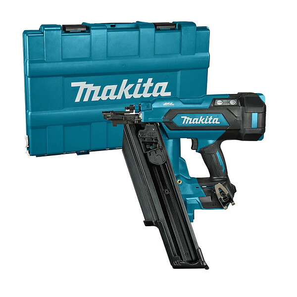 MAKITA - Cloueur de charpente tête ronde 90mm LXT MAKITA DBN901ZK en coffret - large