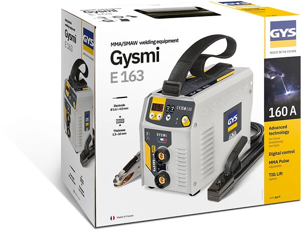 GYS - Poste de soudure GYSMI E163 avec valise et accessoires GYS 036635 - large