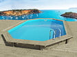 HABITAT ET JARDIN - Piscine bois " Seychelles " - 4.00 x 3.00 x 1.20 m - vignette