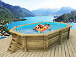 HABITAT ET JARDIN - Piscine bois " Seychelles " - 4.00 x 3.00 x 1.20 m - vignette