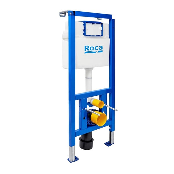 ROCA - Bâti-support encastrable pour WC suspendu, installation sur cloison légère, hauteur 112 cm, chasse 2/4-6 L (A8900200Z0) - large