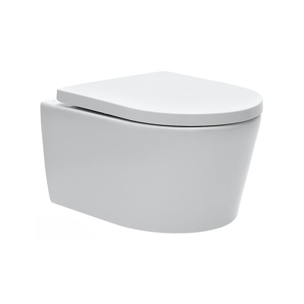 GEBERIT - Pack Bati-support Geberit 112cm + Cuvette Swiss Aqua Technologies sans bride + Plaque blanche + Set habillage (SATrimlessGeb3-sa - large