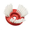 SIT - Brosse pour débroussailleuse SIT 0298 - En nylon 0,15mm - Ø170mm - Alésage 25,4mm - Avec adaptateur acier 20mm - vignette