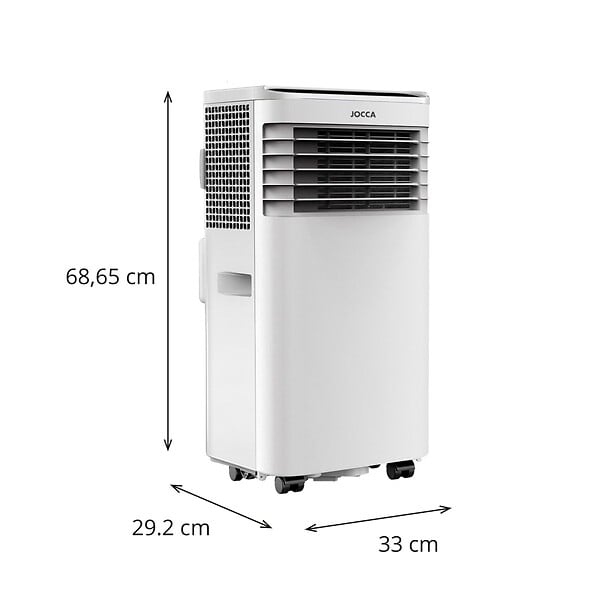 JOCCA - Climatiseur mobile 7000Btu/h 2.05kW Refroidisseur d'air Minuterie 24h 4 roulettes Déshumidificateur Ventilateur Air frais Jocca - large
