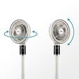 JOCCA - Ventilateur sur pied 30W Blanc 8 Vitesses Hauteur réglable 70-100cm Oscillation 3D 120° Minuterie 12h Écran Digital Jocca - vignette