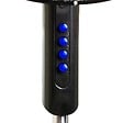 JOCCA - Ventilateur sur pied 45W H125cm Oscillation 90° 3 vitesses 5 pales Design Noir & Bleu Débit d'air puissant Fortes Chaleurs Jocca - vignette