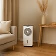 JOCCA - Rafraichisseur d'air portable 60W Minuterie 12h Réservoir 5.5L Refroidisseur d'air Evaporatif Oscillation 70° 4 roulettes Jocca - vignette