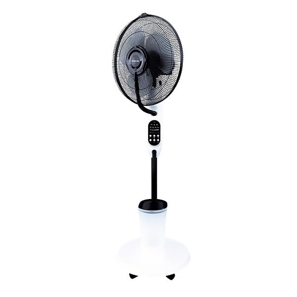 JOCCA - Ventilateur Brumisateur sur pied mobile 75W H125cm Vaporisation Eau Programmable Oscillation 60° Air frais Fortes Chaleurs Jocca - large