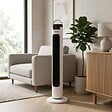 JOCCA - Ventilateur colonne 81cm 40W Télécommande, Minuterie jusqu'a 7,5h Ecran numérique tactile Oscillation 90° Programmable Jocca - vignette