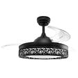 JOCCA - Ventilateur de plafond avec lumière LED 76W Ø107cm 3 Pales rétractables 6 vitesses Télécommande Minuterie Eté/Hiver Jocca - vignette