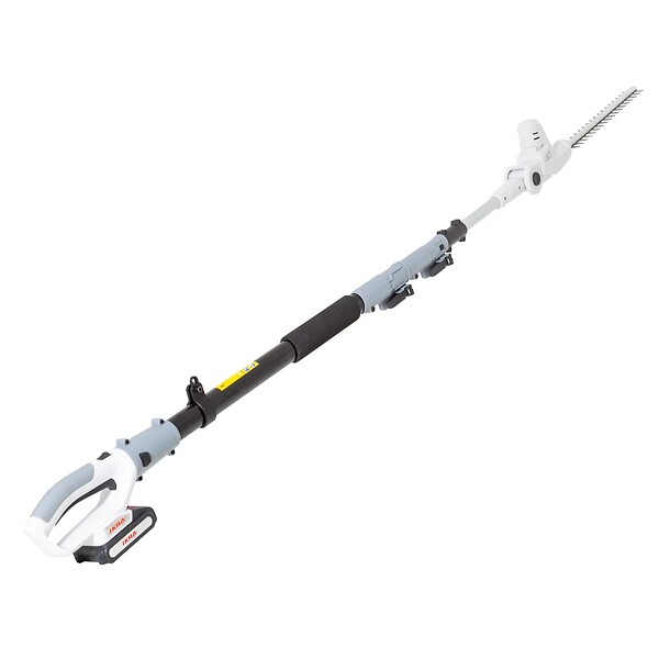 IKRA - Taille haie téléscopique 20V - Longueur de coupe 40 cm - Batterie lithium 2.0Ah Chargeur 20V IKRA - large