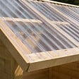 MCCOVER - Lot 5 plaques polycarbonate ondulées PO 76/18+ 6 kits de fixation Translucide, l.90 cm, L.250 cm - vignette