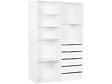 HABITAT ET JARDIN - Kit dressing " Opéra " modulable - 2 éléments - Blanc - vignette