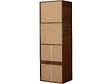 HABITAT ET JARDIN - Kit dressing " Opéra " modulable - 2 éléments - Marron - vignette