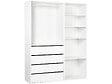 HABITAT ET JARDIN - Kit dressing " Opéra " modulable - 2 éléments - Blanc - vignette