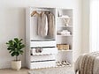 HABITAT ET JARDIN - Kit dressing " Opéra " modulable - 2 éléments - Blanc - vignette