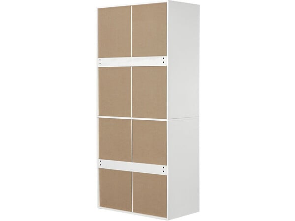 HABITAT ET JARDIN - Kit dressing " Opéra " modulable - 2 éléments - Blanc - large