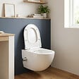 SWISS AQUA TECHNOLOGIES - Infinitio WC sans bride avec fonction bidet thermostatique + Abattant softclose (SATINF011RREXPBFCT) - vignette
