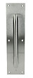 HERACLES - Poignée sur plaque tirage inox brossé - HERACLES - B-INOX-PT901 - vignette