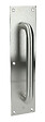HERACLES - Poignée sur plaque tirage inox brossé - HERACLES - B-INOX-PT901 - vignette