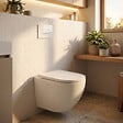 SWISS AQUA TECHNOLOGIES - WC suspendu sans bride Vortex et fixations invisibles, abattant frein de chute (SAT67010RTORP) - vignette