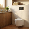SWISS AQUA TECHNOLOGIES - WC suspendu sans bride et fixations invisibles + abattant frein de chute (SATBRE010RREXP) - vignette