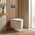 SWISS AQUA TECHNOLOGIES - WC suspendu sans bride Vortex et fixations invisibles, abattant frein de chute (SAT72010RTORP) - vignette