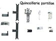 GD MENUISERIES - Portillon En Bois Plein L1m x H1,60/1,80 m - vignette