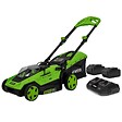 VITO - Tondeuse à gazon 40V - 2 Batteries lithium 3.0Ah Chargeur double Moteur Brushless 600m2 VITO - vignette