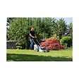 IKRA - Tondeuse à gazon 600m2- 2 Batteries Lithium 40V - 2,5Ah + Chargeur, Hauteur 25 à 75cm Mulching Bac 50L 600 m² IKRA - vignette