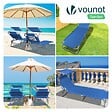 VOUNOT - Transat pare soleil Lot de 2 pcs Bleu - vignette