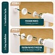VOUNOT - Barriere de securite a pression sans percage Largeur 103-110cm Metal blanc - vignette
