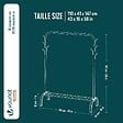 VOUNOT - Portant a Vetements avec etagere Chaussures 8 Crochets Lateraux 110x41x147cm metal Blanc - vignette