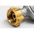 PROWELTEK - Détendeur gaz BUTANE 28 mbar avec limiteur de débit Raccords 20/150 & G1/2. - vignette