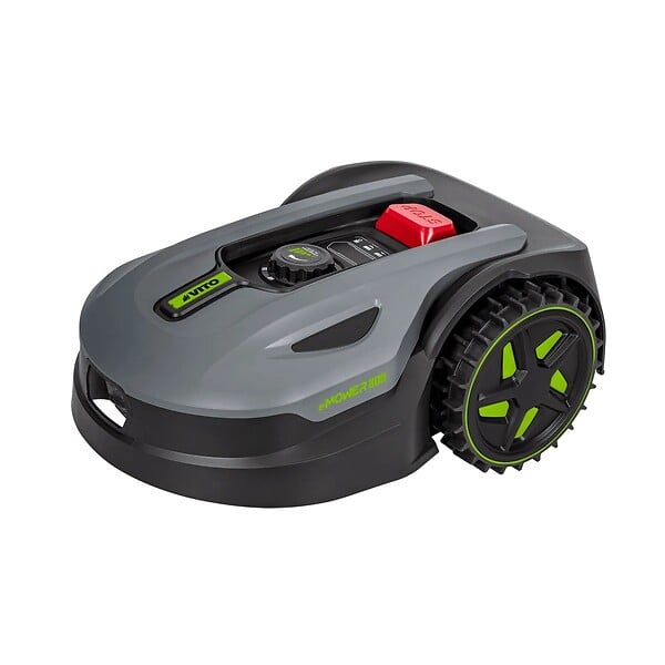 VITO - Robot Tondeuse sans fil 800m2 Brushless 3 Lames Coupe 180mm Retour station automatique Mulching VITO - large