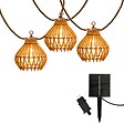 LUMISKY - Guirlande solaire ROTILIA HYBRID 10 ampoules 8M - vignette