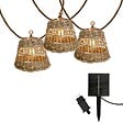 LUMISKY - Guirlande solaire SAMOA HYBRID 10 ampoules 8M - vignette