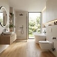 SWISS AQUA TECHNOLOGIES - Brevis WC suspendu sans bride, fixations invisibles + abattant ultra-fin, softclose (SATBRE011RREXP) - vignette