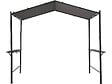 HABITAT ET JARDIN - Pergola tonnelle pour barbecue - 277 x 149 cm - Anthracite - vignette