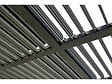 HABITAT ET JARDIN - Pergola bioclimatique autoportante en aluminium "Kensington" - 3 x 5 m - Gris - vignette