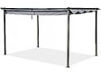 HABITAT ET JARDIN - Pergola en métal avec toit rétractable - 3 x 4 m - Gris anthracite - vignette