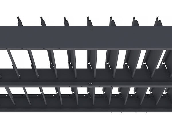 HABITAT ET JARDIN - Pergola bioclimatique en aluminium "Windsor" - 3 x 4 m - Anthracite - large