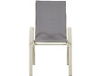 HABITAT ET JARDIN - Fauteuil jardin Textilène "Cordoba" - Phoenix - Gris clair - Lot de 4 - vignette
