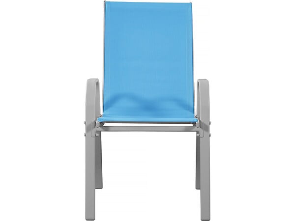HABITAT ET JARDIN - Fauteuil jardin Textilène "Cordoba" - Phoenix - Bleu - Lot de 2 - large